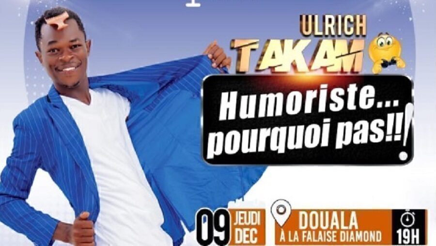 Ulrich Takam présente son 2ème « one man show » à Douala et Yaoundé