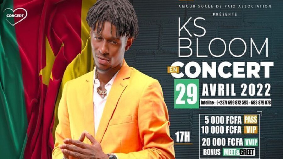 KS Bloom: l’artiste gospel en concert au Cameroun le 29 avril 2022