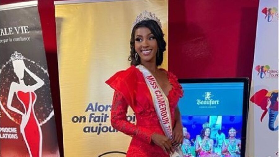 Miss Cameroun toute en beauté à la finale de Miss Côte d’Ivoire 2022
