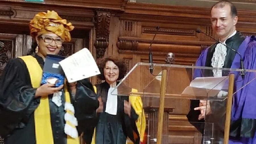 France: Djaili Amadou Amal honorée Doctor Honoris Causa à la Sorbonne Nouvelle