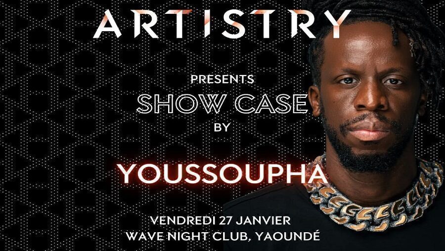 Youssoupha en show case à Yaoundé ce 27 janvier 2023