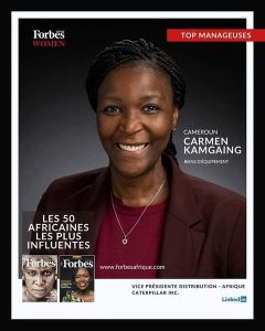 Carmen Kamgaing Classemet Forbes 2023 People237, Cameroun Actuel